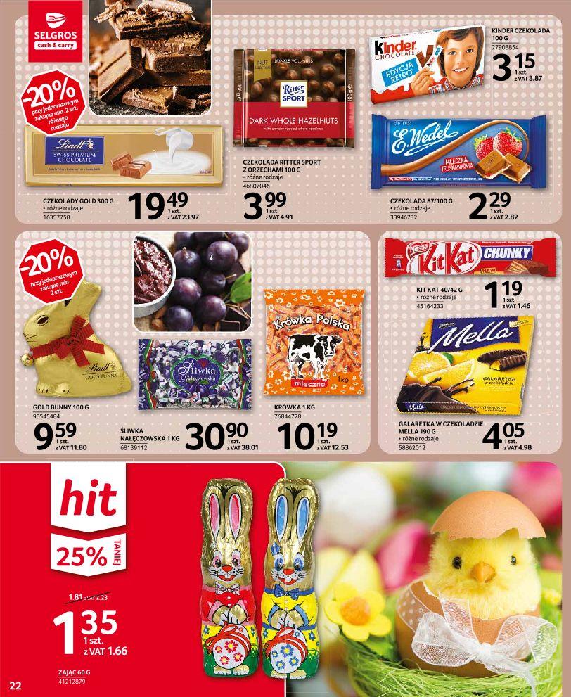 Gazetka promocyjna Selgros str. 22