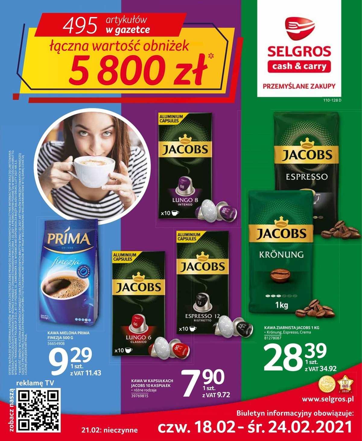 Gazetka promocyjna Selgros str. 1