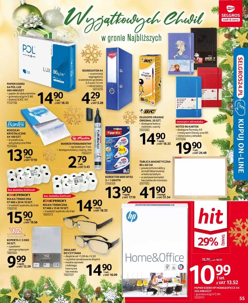 Gazetka promocyjna Selgros str. 55