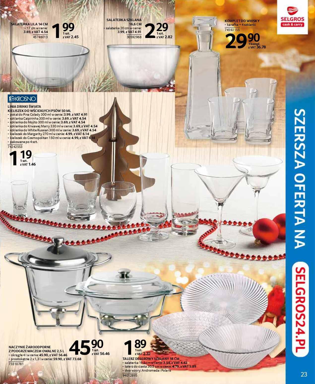 Gazetka promocyjna Selgros str. 23