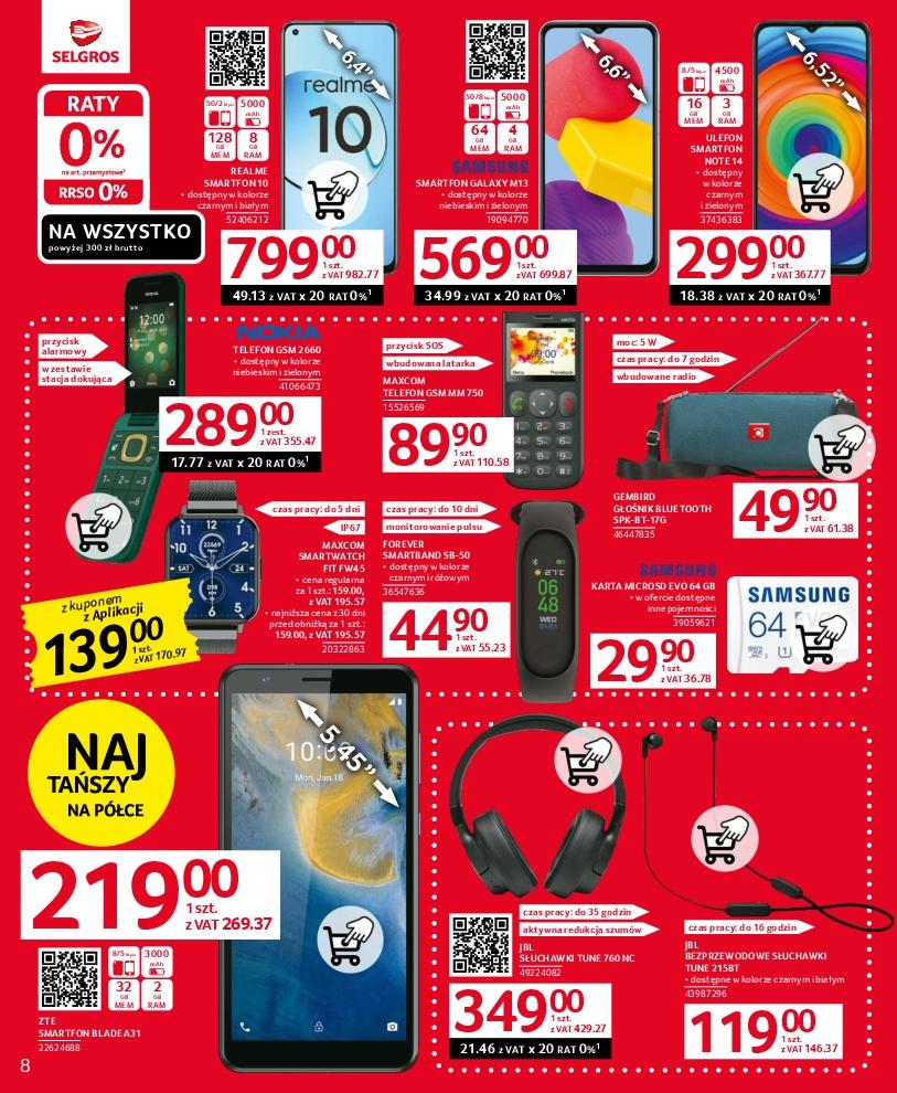 Gazetka promocyjna Selgros str. 8