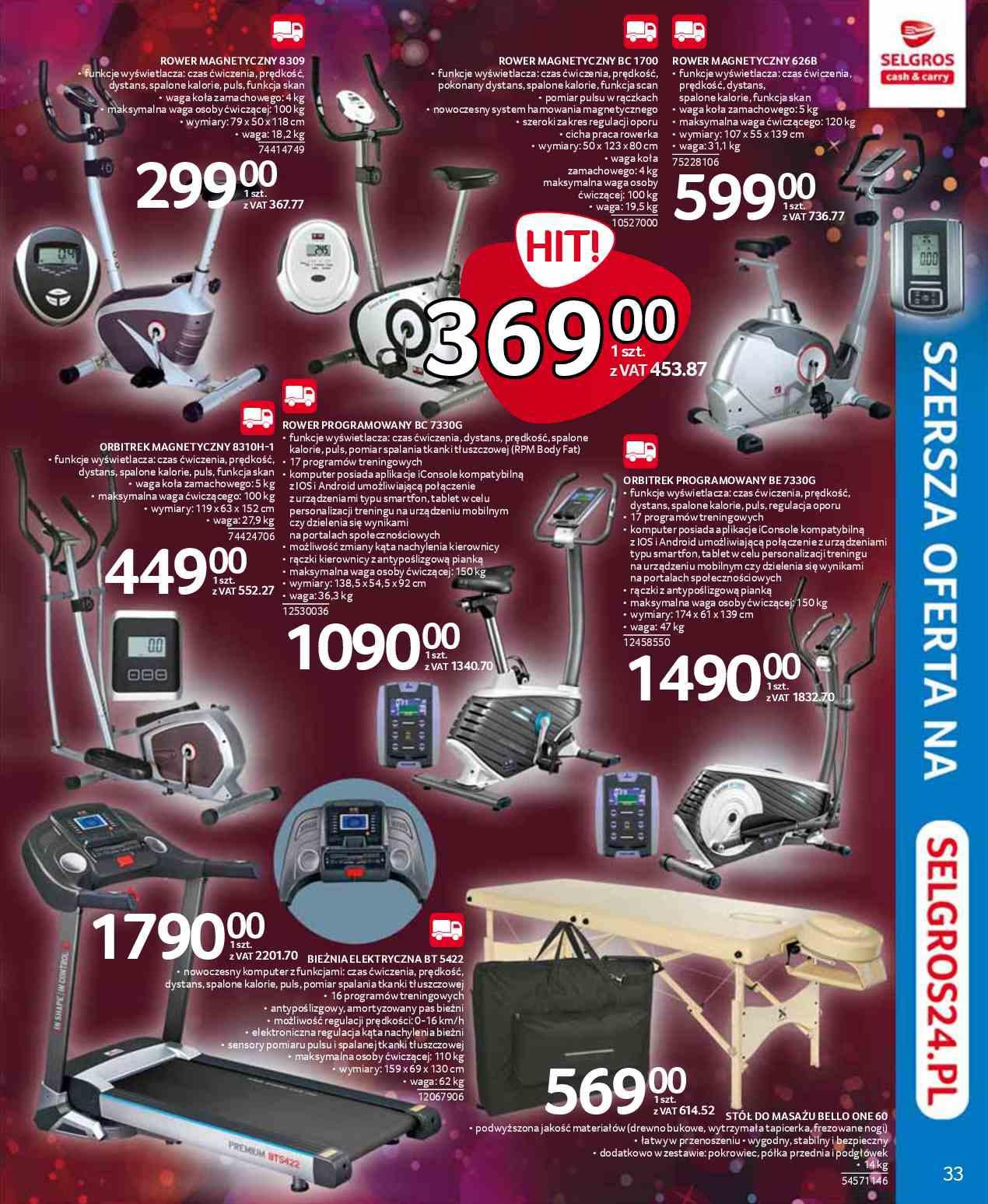 Gazetka promocyjna Selgros str. 33