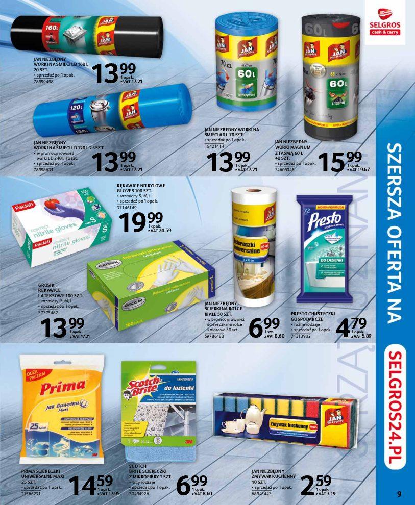 Gazetka promocyjna Selgros str. 9