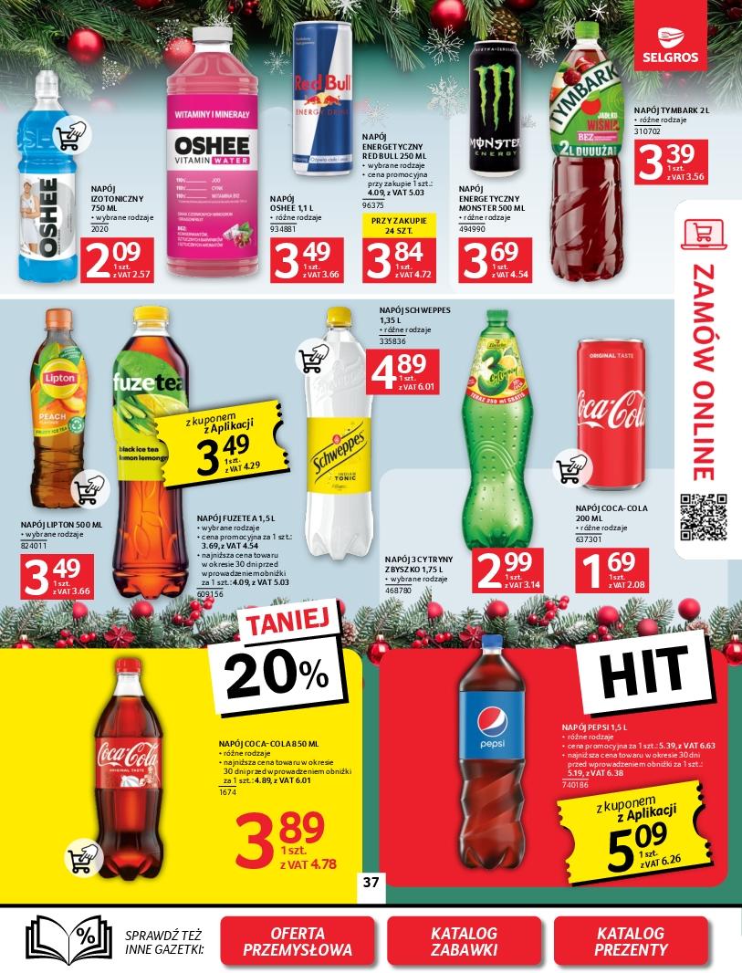 Gazetka promocyjna Selgros str. 37