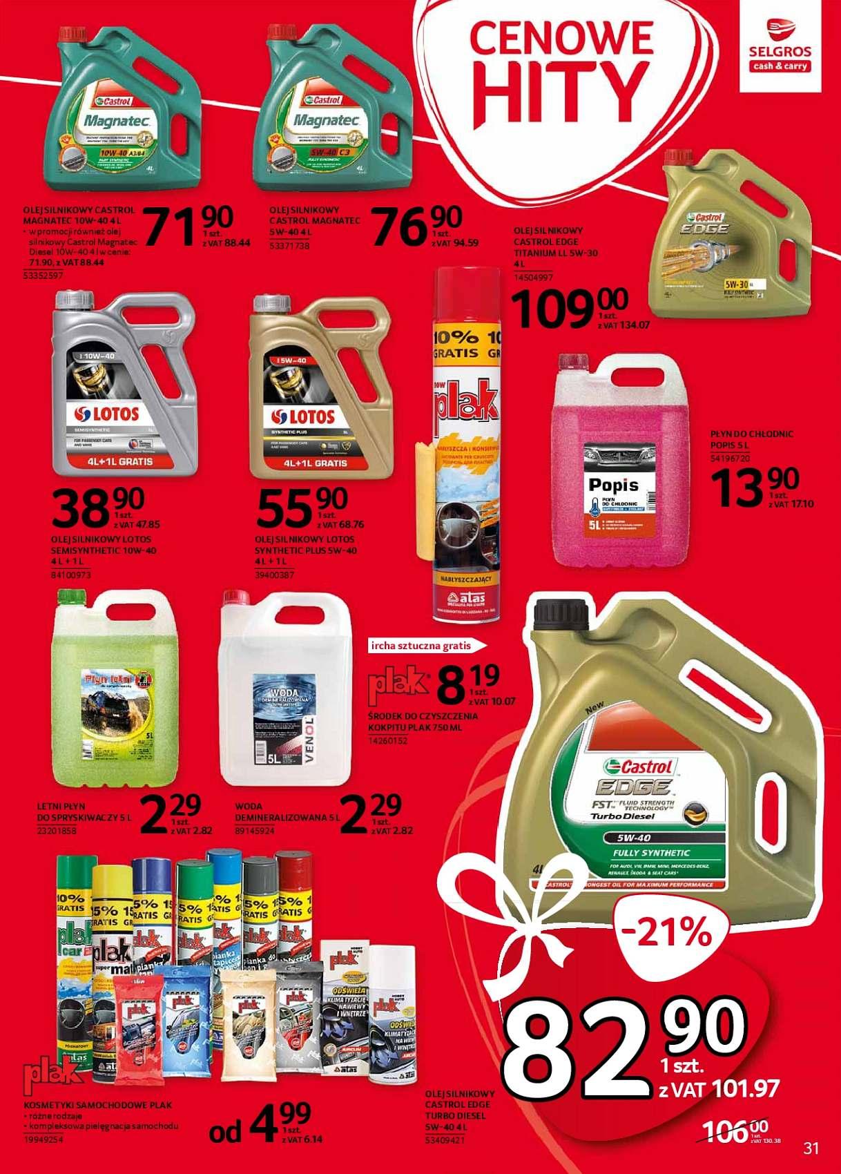 Gazetka promocyjna Selgros str. 31