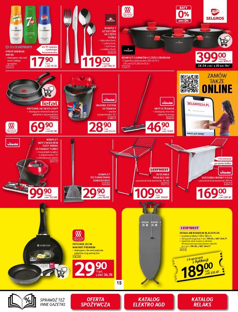Gazetka promocyjna Selgros str. 15