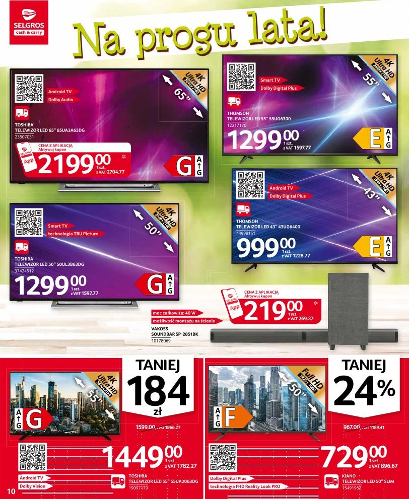 Gazetka promocyjna Selgros str. 10