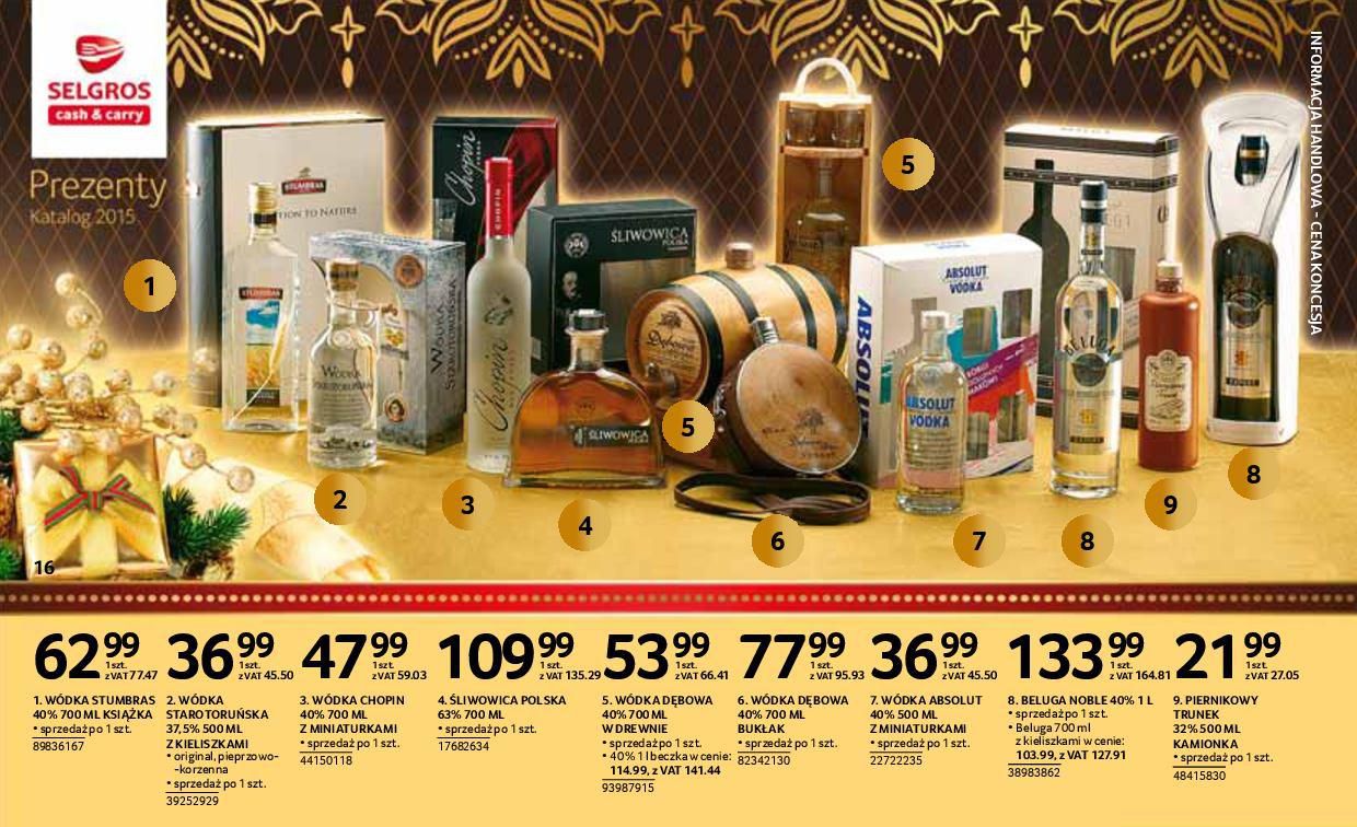 Gazetka promocyjna Selgros str. 16