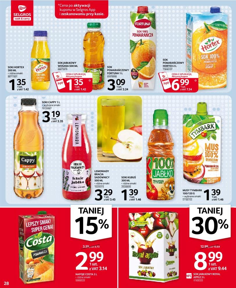 Gazetka promocyjna Selgros str. 28