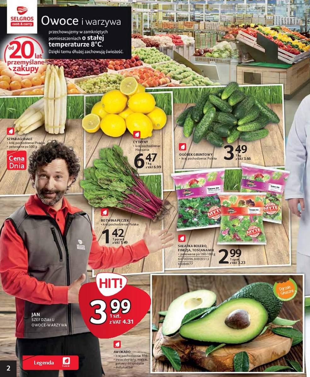 Gazetka promocyjna Selgros str. 2