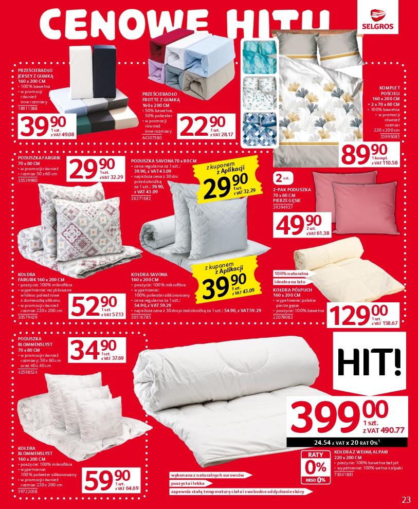 Gazetka promocyjna Selgros str. 23