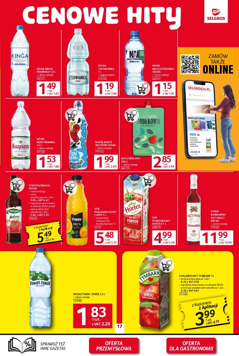 Gazetka promocyjna Selgros str. 17