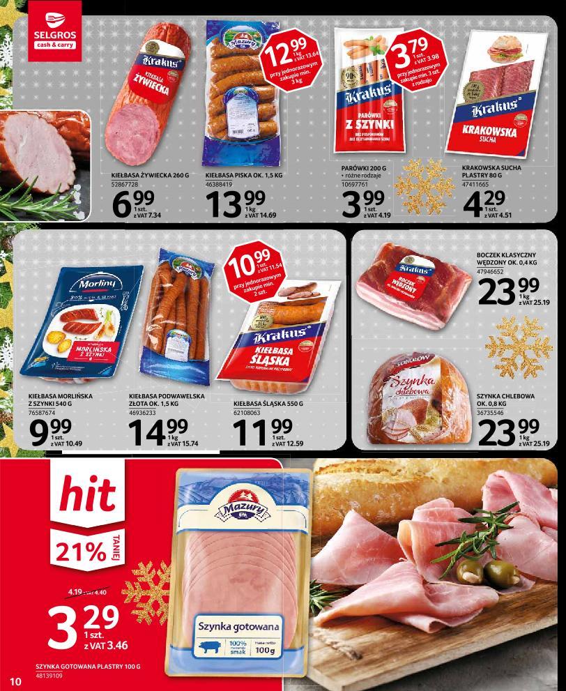 Gazetka promocyjna Selgros str. 10
