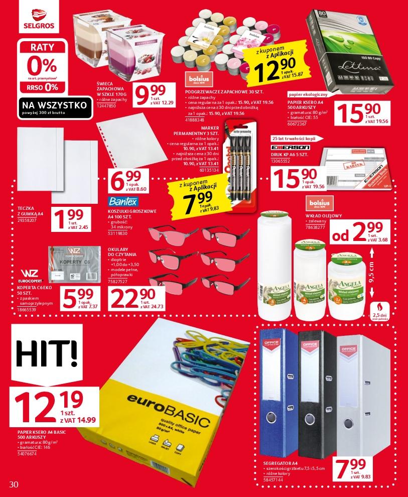 Gazetka promocyjna Selgros str. 30