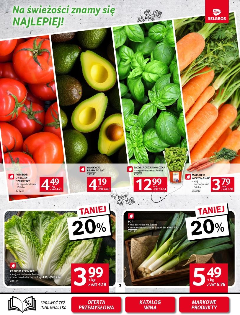 Gazetka promocyjna Selgros str. 3