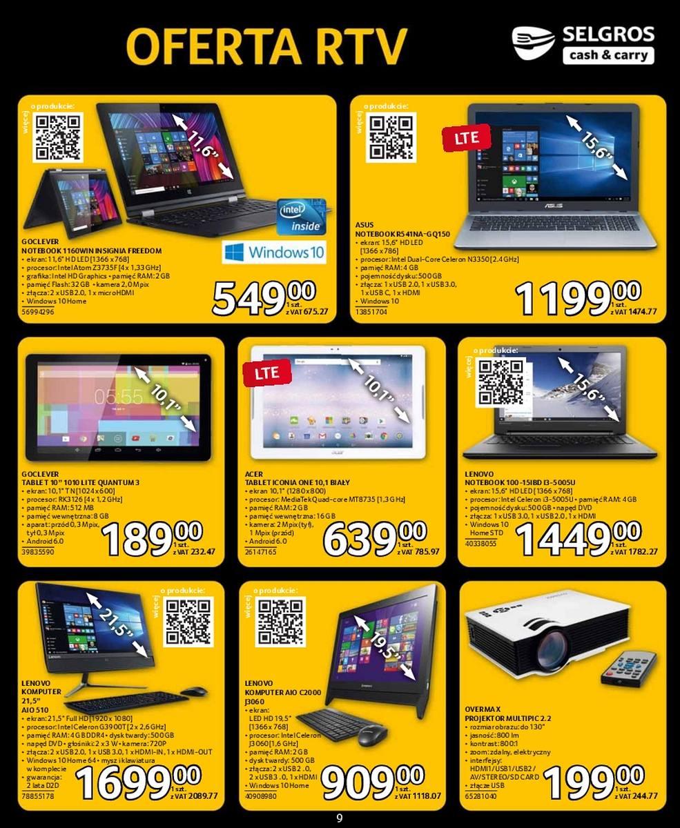 Gazetka promocyjna Selgros str. 9