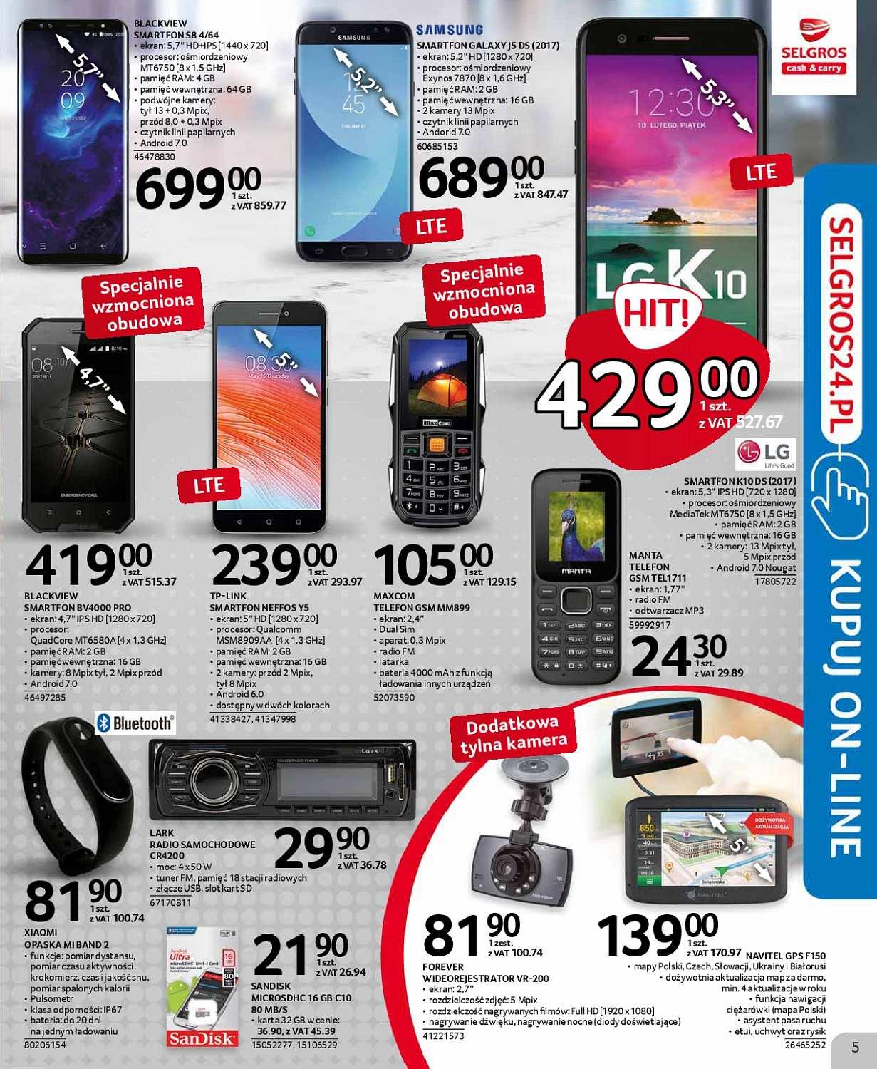 Gazetka promocyjna Selgros str. 5