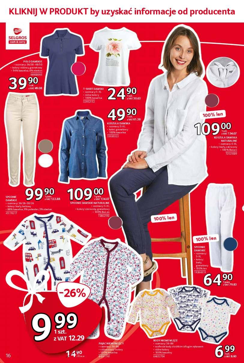 Gazetka promocyjna Selgros str. 16