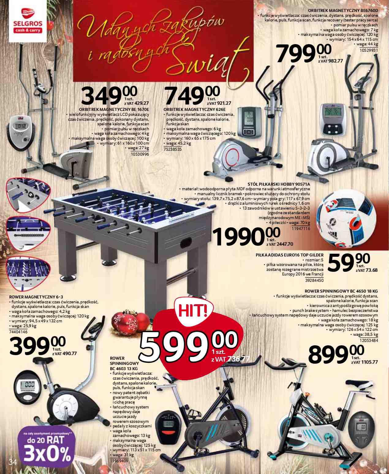 Gazetka promocyjna Selgros str. 34