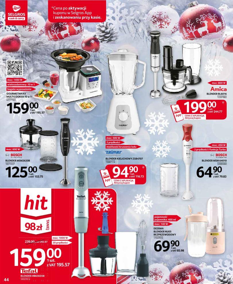 Gazetka promocyjna Selgros str. 44