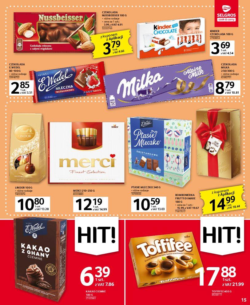 Gazetka promocyjna Selgros str. 15