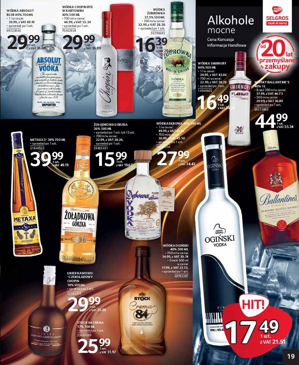 Gazetka promocyjna Selgros str. 19