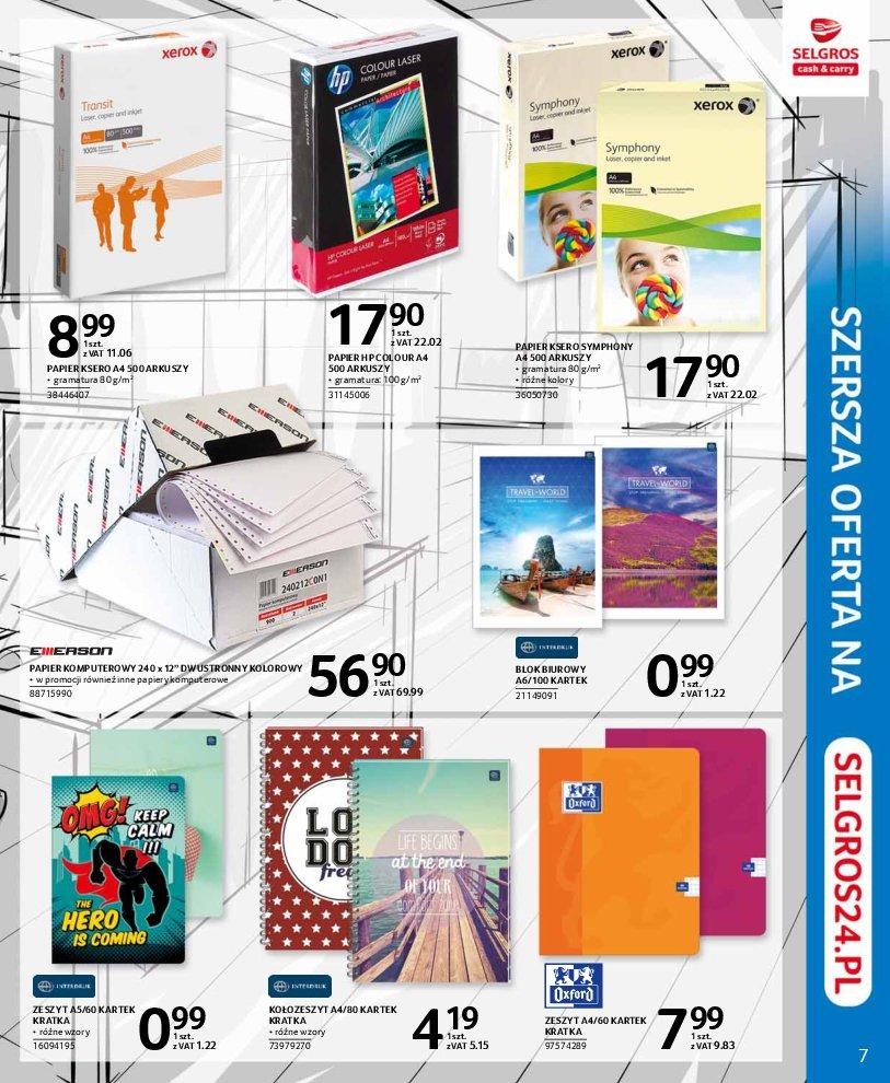 Gazetka promocyjna Selgros str. 7