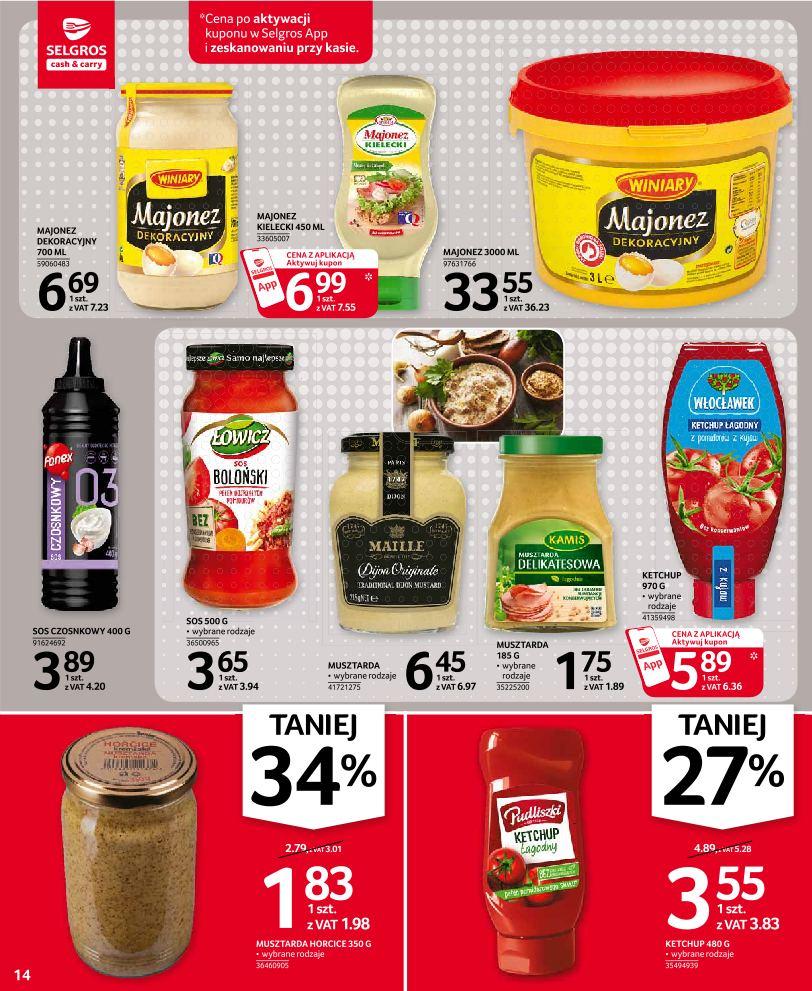 Gazetka promocyjna Selgros str. 14