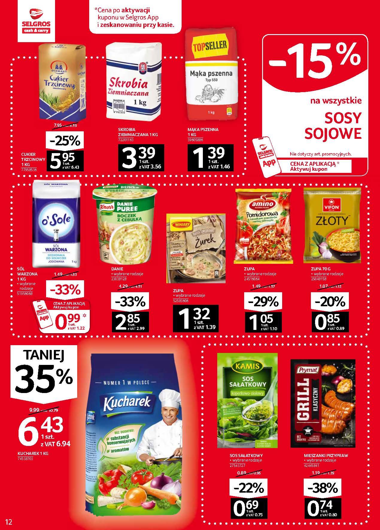 Gazetka promocyjna Selgros str. 12