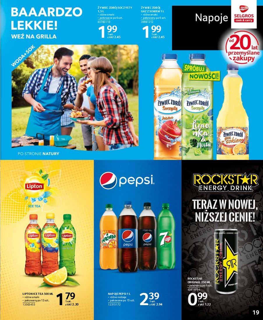 Gazetka promocyjna Selgros str. 19