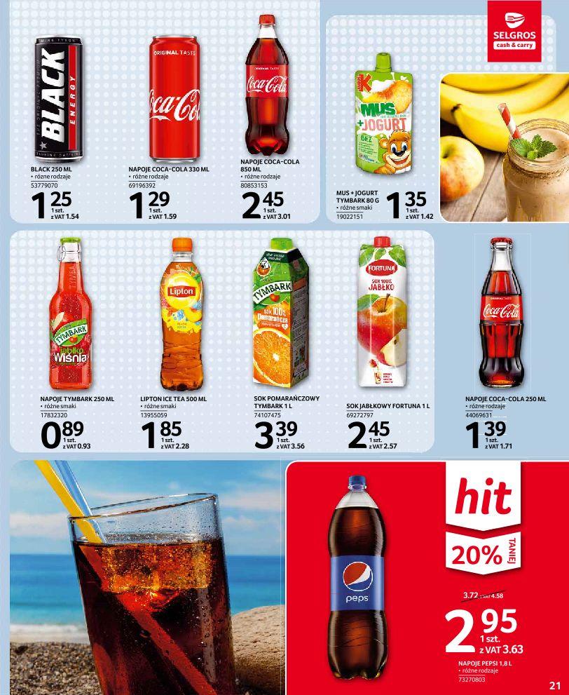Gazetka promocyjna Selgros str. 21