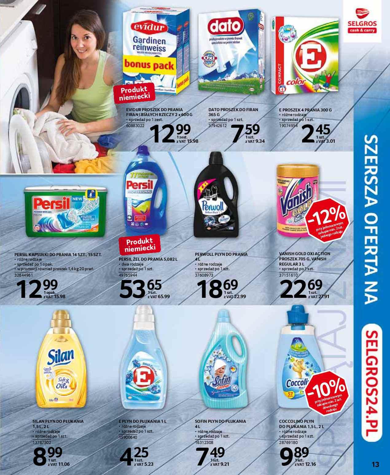 Gazetka promocyjna Selgros str. 13