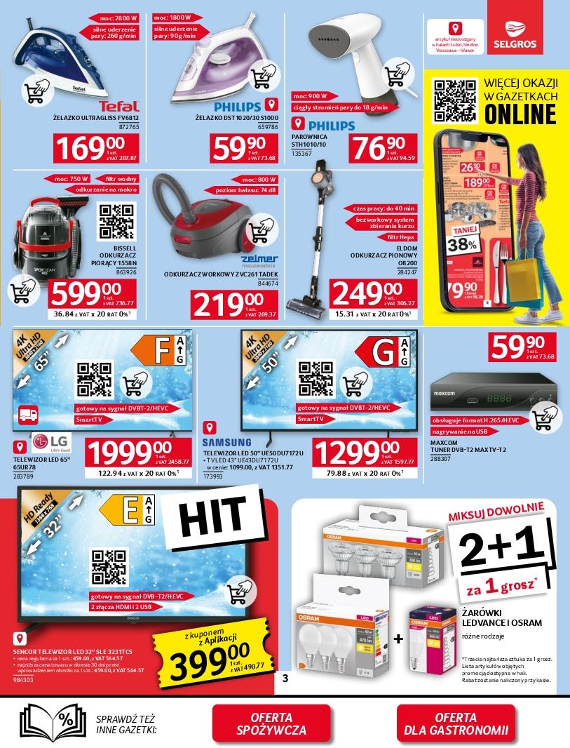 Gazetka promocyjna Selgros str. 3