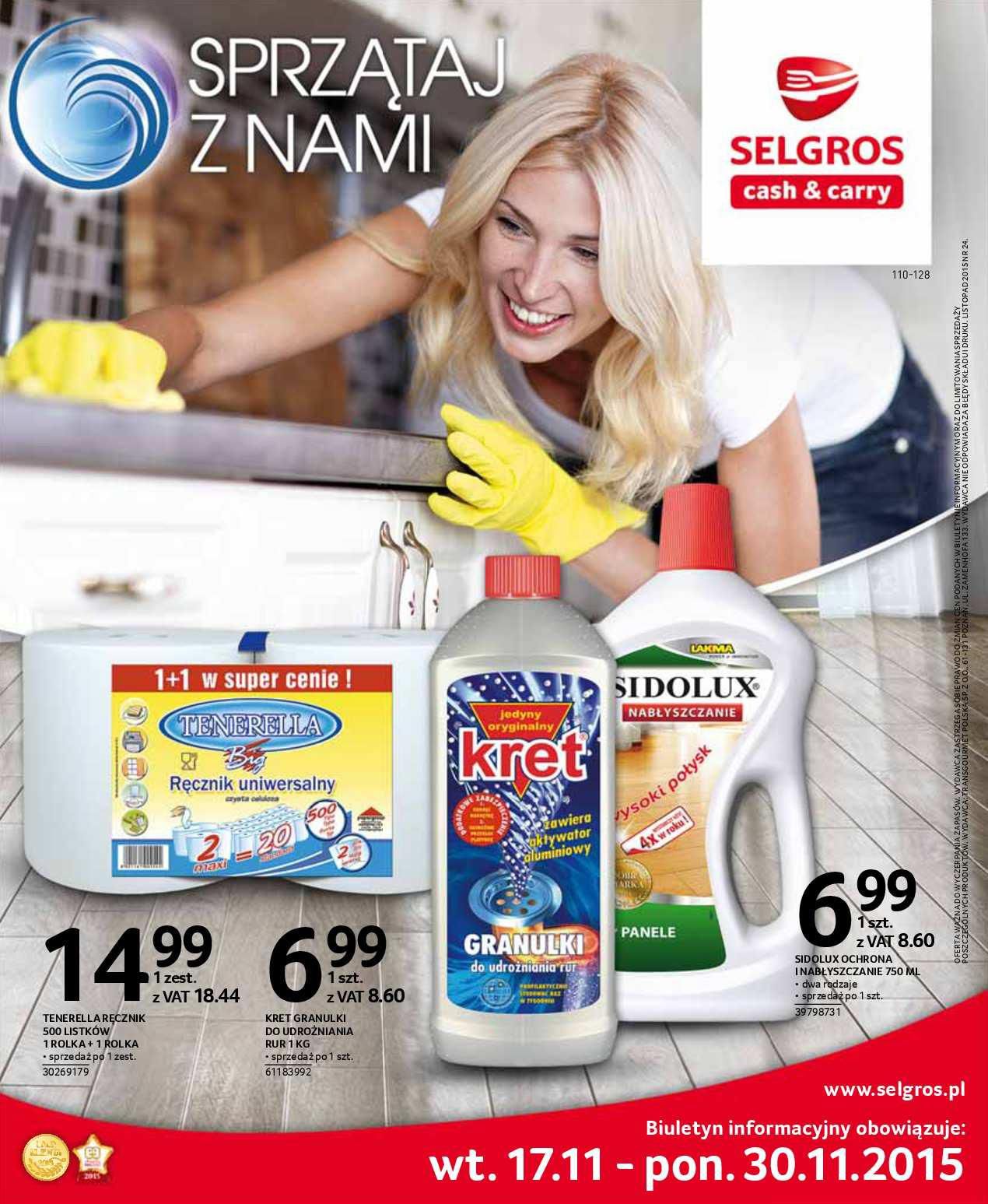 Gazetka promocyjna Selgros str. 1