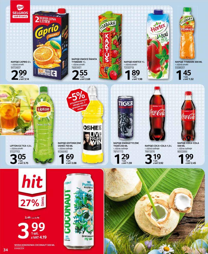 Gazetka promocyjna Selgros str. 34