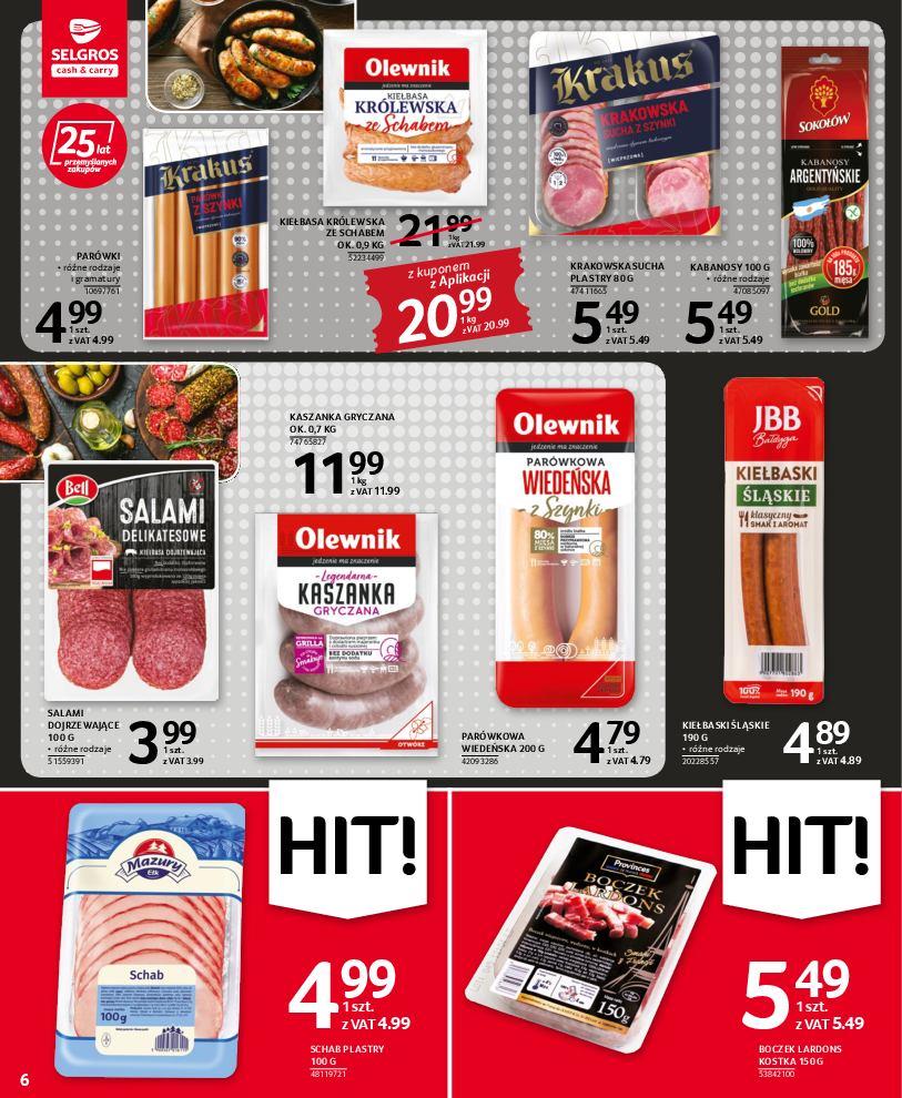 Gazetka promocyjna Selgros str. 6