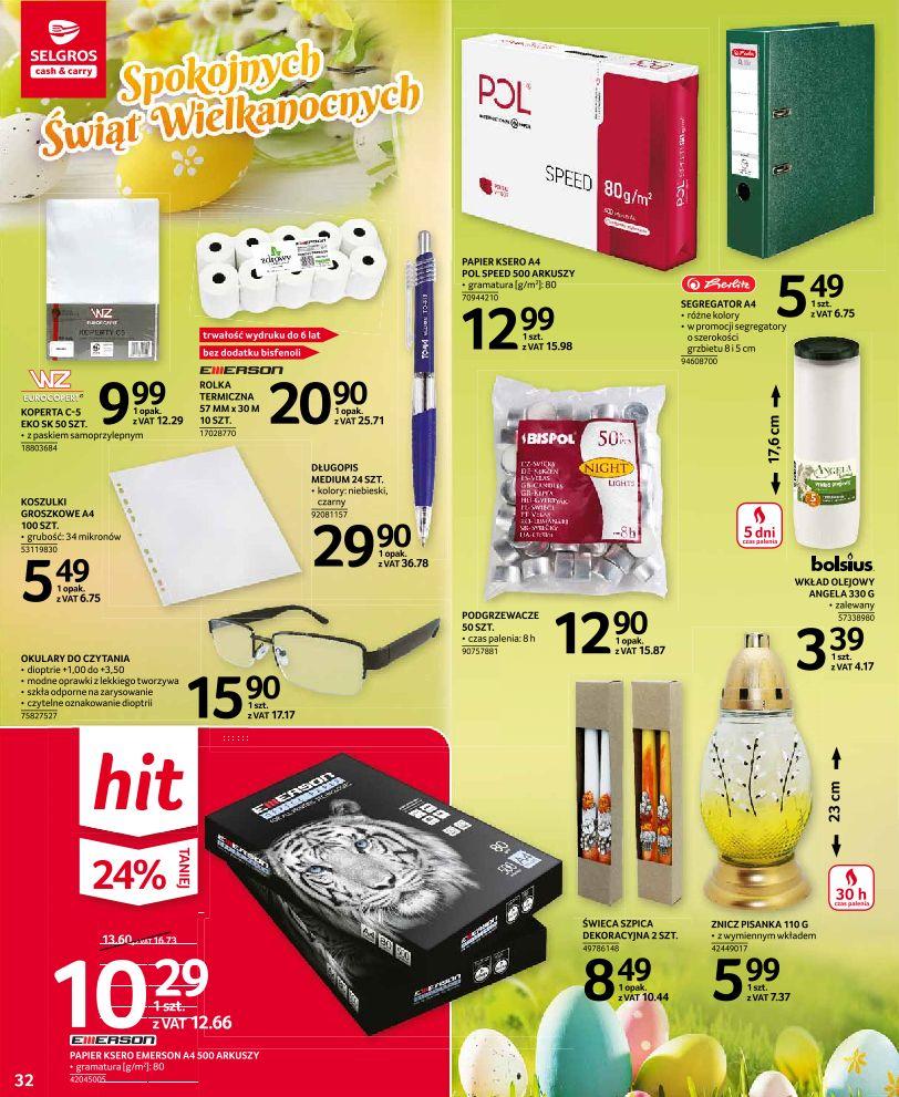 Gazetka promocyjna Selgros str. 32