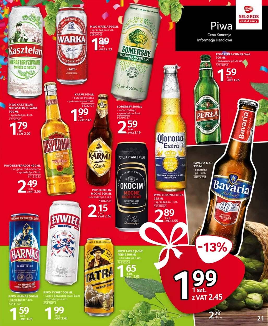 Gazetka promocyjna Selgros str. 21