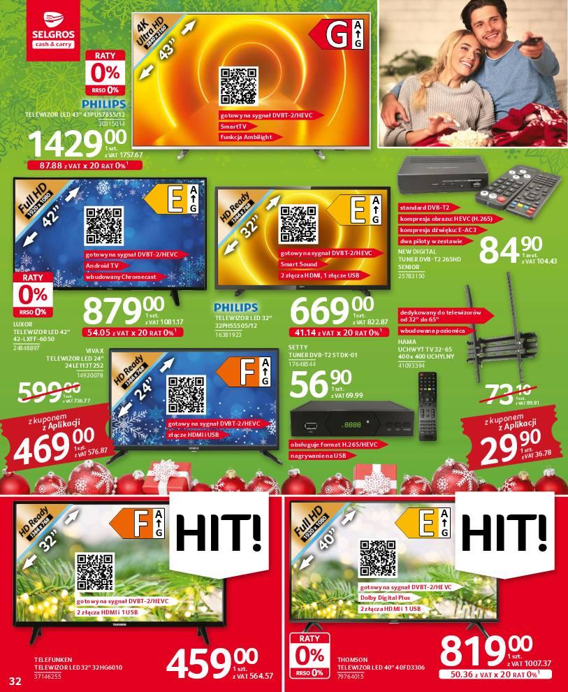 Gazetka promocyjna Selgros str. 32