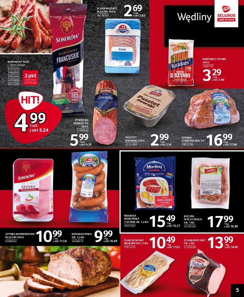 Gazetka promocyjna Selgros str. 5