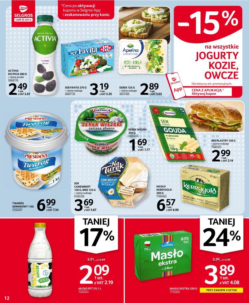 Gazetka promocyjna Selgros str. 12
