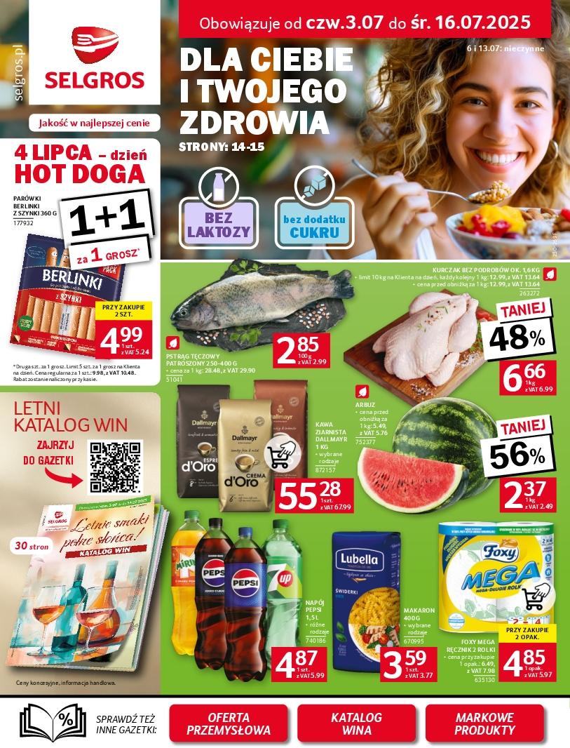 Gazetka promocyjna Selgros str. 1
