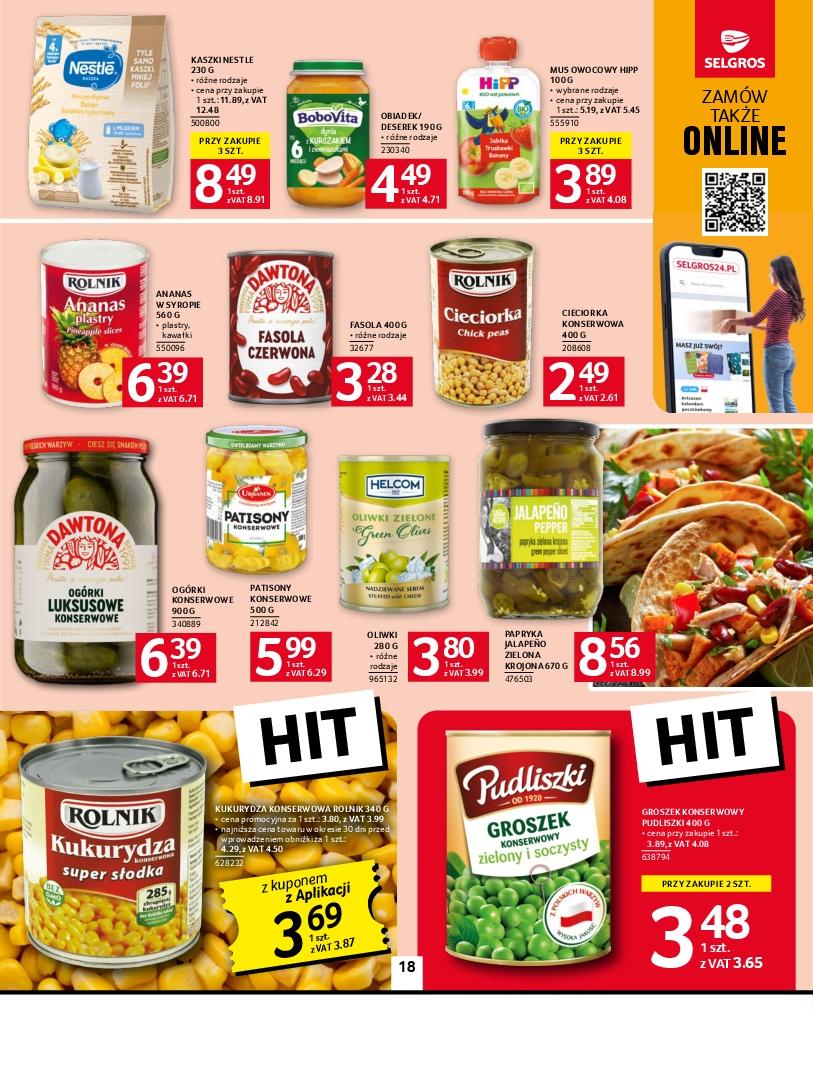 Gazetka promocyjna Selgros str. 18