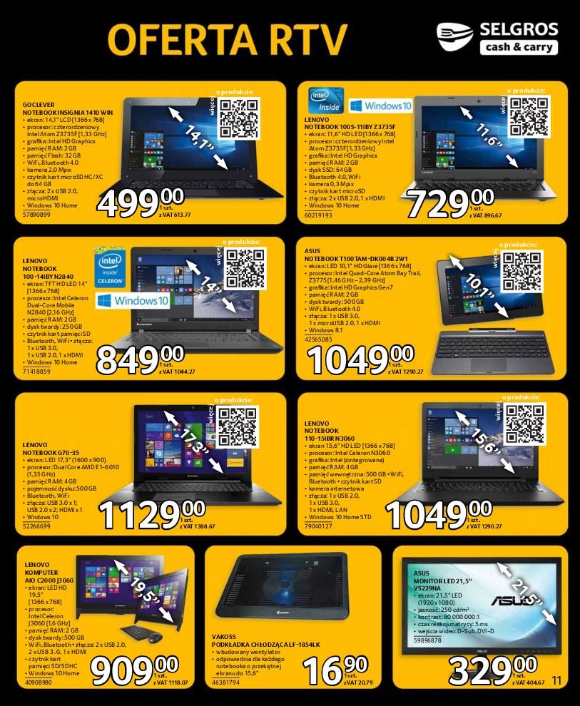 Gazetka promocyjna Selgros str. 11