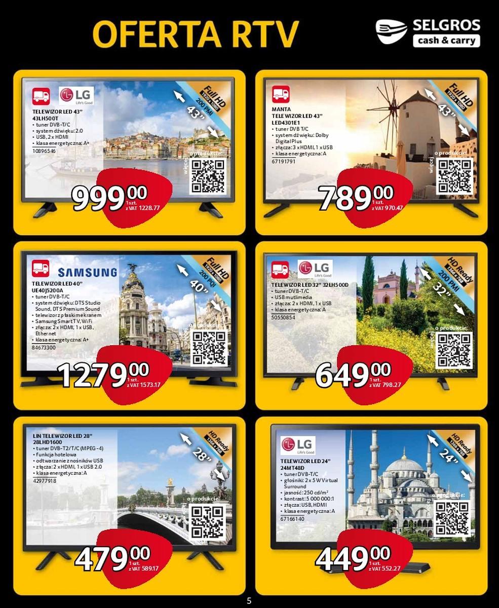 Gazetka promocyjna Selgros str. 5