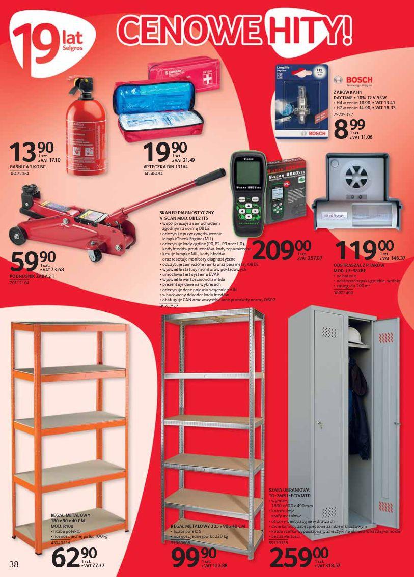 Gazetka promocyjna Selgros str. 38