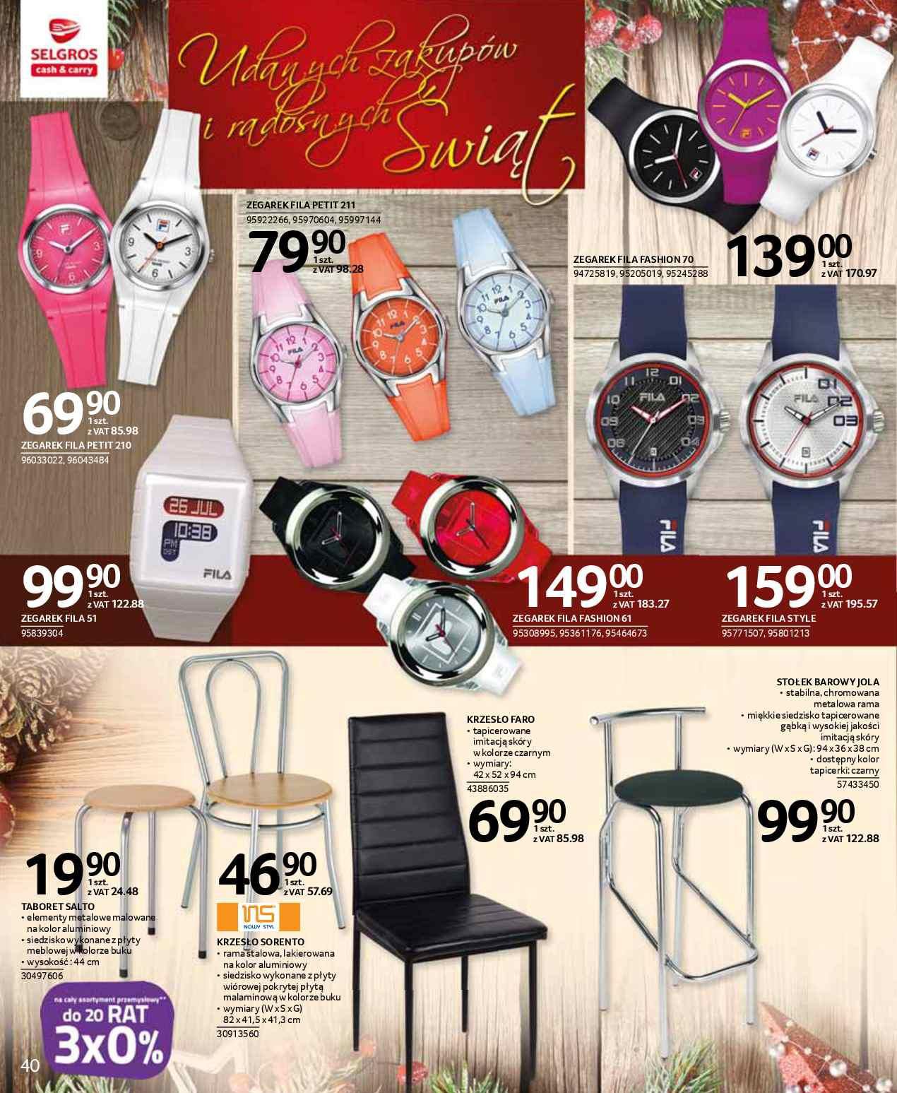 Gazetka promocyjna Selgros str. 40