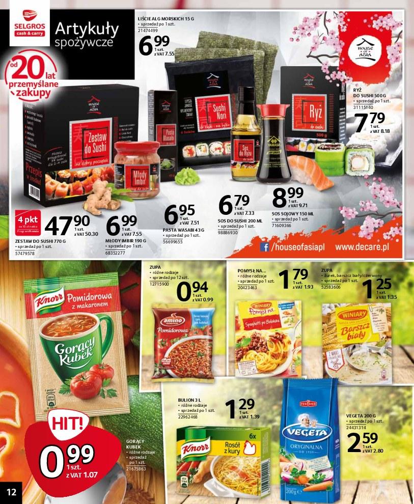 Gazetka promocyjna Selgros str. 12