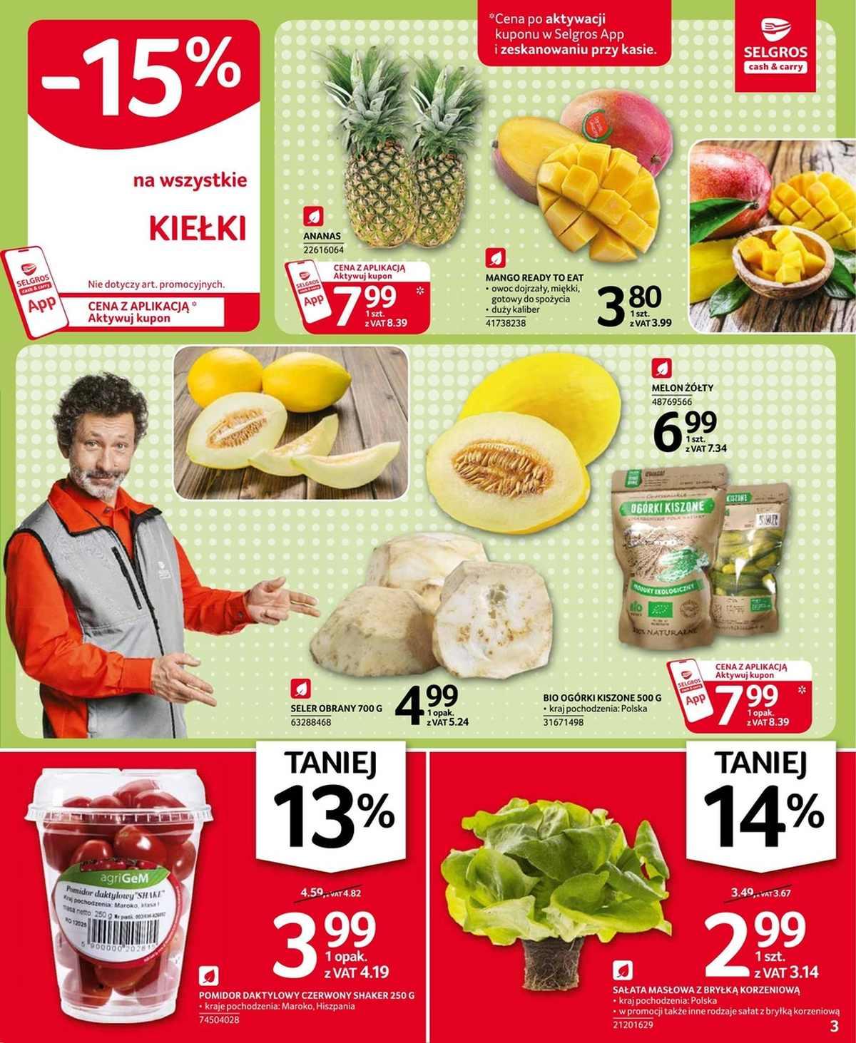 Gazetka promocyjna Selgros str. 3