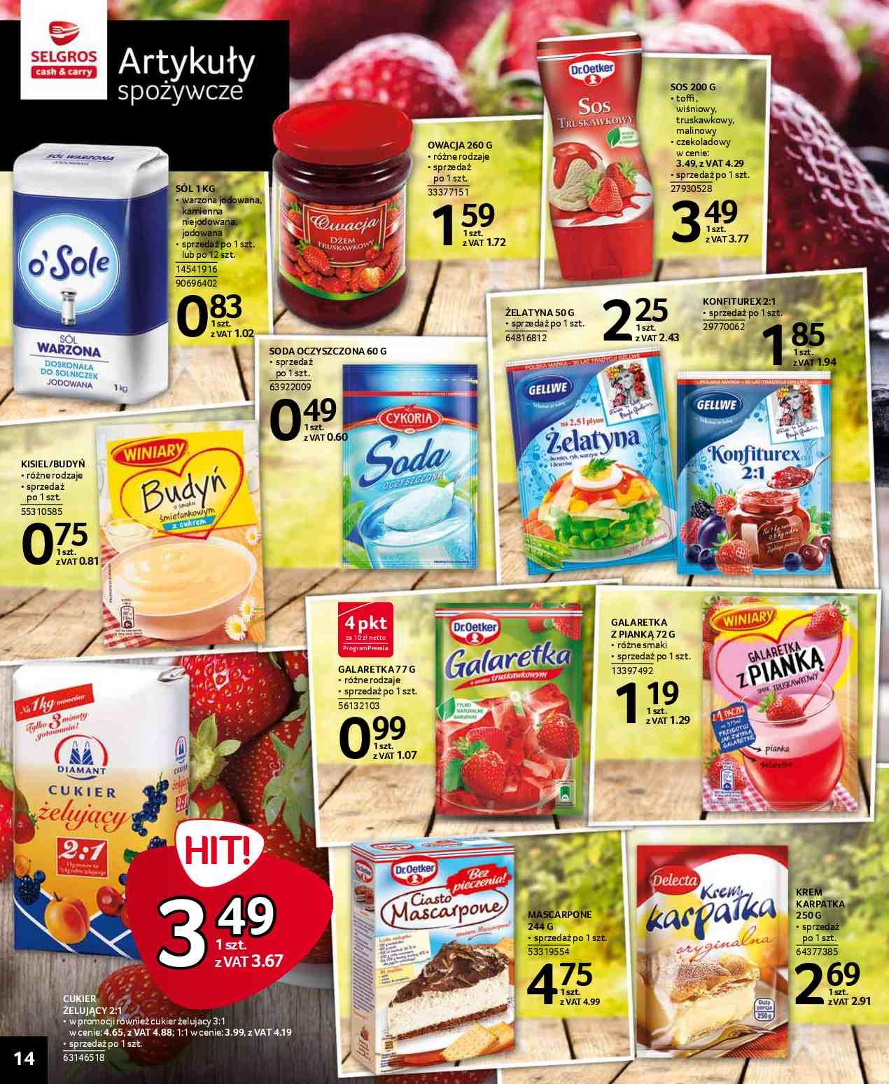 Gazetka promocyjna Selgros str. 14
